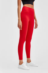 Leggings de sport larges sans coutures à taille basse