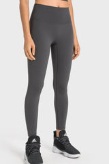 Yoga-Leggings mit hoher Taille und breiter Taille