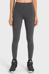 Yoga-Leggings mit hoher Taille und breiter Taille