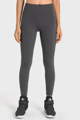 Yoga-Leggings mit hoher Taille und breiter Taille