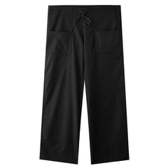 Pantalon de danse rétro ample et élégant avec cordon de serrage et jambes larges