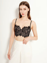 Bralette, kleiner Sling-Spitzen-Dessous, weicher Bügel, Push-up, große Brust, kleiner, dünner, U-förmiger rückenfreier BH