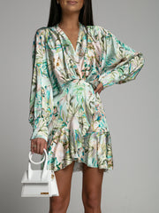 Robe à imprimé fleuri