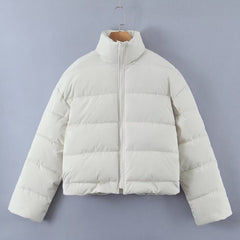 Cotton Quilted Coat Casual Couple Sports Jacket Warm Thickened Cotton Padded Jacket