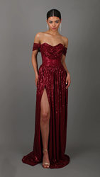 Sequined Slim Dress Cami Dress