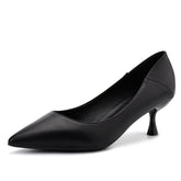 Chaussures à talons hauts et fins à double sens pour femmes, à bout peu profond