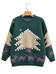 Weihnachtspullover Pullover Weihnachten Hirsch Urlaub Pullover