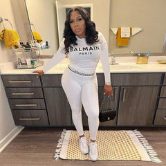 Ensemble deux pièces unique à imprimé floral