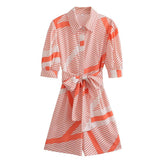 Irregular Printed Jumpsuit