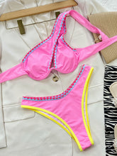 Bikini Triangle Bag Scalloped Swimsuit Split Swimsuit