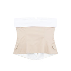 Einreihige, schmale, ärmellose Weste, schlankmachendes Oberteil, elegante, intellektuelle, kurze Weste