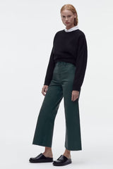 Raw Hem High Waist Straight Jeans
