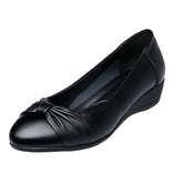 Damen Mom Pumps Weiche Sohle Atmungsaktiv Flach
