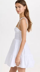 Solid Color Strap Dress Chic