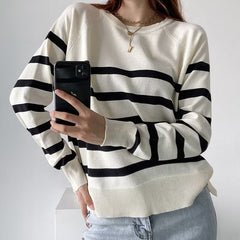 Urban Casual All Match Basic Knitwear