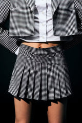F00174239 Classic Check Retro Short Pantskirt