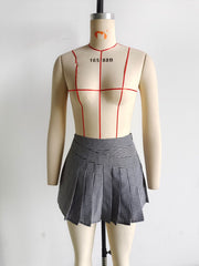 F00174239 Classic Check Retro Short Pantskirt