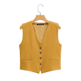Bottoming Waistcoat Linen Vest