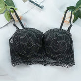 BH Plump Girls Dünne Push-Up-Unterwäsche Brust halten Verstellbarer Sport-BH