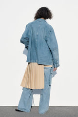 Urban Casual Loose Denim Jacket Coat