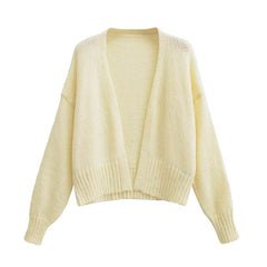 Younger Loose Figure Flattering Cardigan Long-Sleeved Sweater Sweater Coat