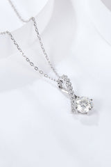 Occasion 1 Carat Moissanite Pendant Necklace