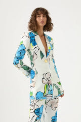 Seaside Vacation Long Sleeve Shirt Casual Printing Blazer