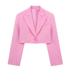 Casual Short Small Blazer Suit