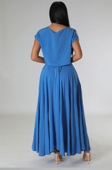 Ensemble deux pièces jupe décontractée