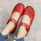 Women's Flat Mom Plus Size Single-layer Soft