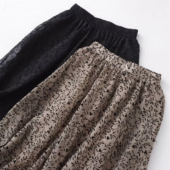 Skirt Loose Filament Pleated Skirt High Waist Mesh Skirt Skirt