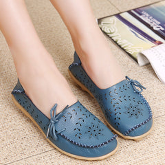 Women's Hole Low Top Flat Mom Comfortable