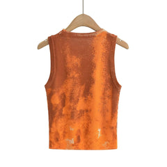 All Matching Pullover round Neck Sleeveless Cat Knitted Vest Top