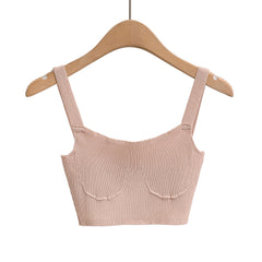 Ensemble débardeur et demi-jupe élégants et slim fit