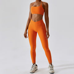 Beauty Back Yoga Outer Wear Pilates Running Fitness Exercise Yoga Suit
