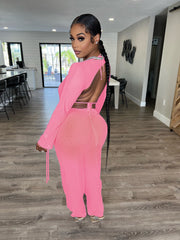 Night Club Bikini Sheer Mesh Three-Piece Suit