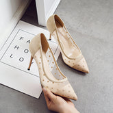Innovativer Damen-Stiletto mit spitzer Zehenpartie