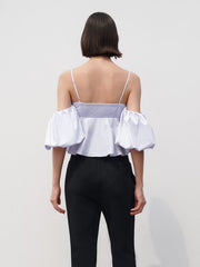 ff Shoulder Spaghetti Straps Baby Shirt Top