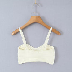 Cardigan tricoté à haute élasticité, haut caraco, jupe taille haute