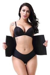 Corset en caoutchouc brillant en latex pour sculpter le ventre et contracter le ventre