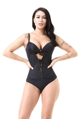Zipper Small Breasted Rubber Corset Belly BCorset Postpartum Belly BCorset