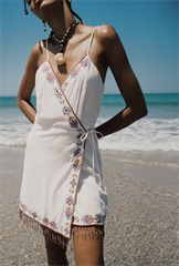 Camisole Embroidered Short Dress