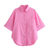 Top Linen like Loose Shorts