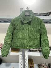 Street Cord Brotmantel Baumwollmantel