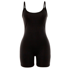 Sling Slim Fit Hip Raise Romper Romper