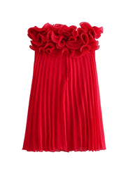 Tube Top Elegant Dress Party One Piece Dress