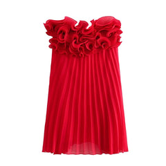 Tube Top Elegant Dress Party One Piece Dress