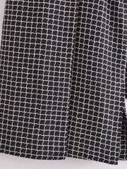 Herbst Slim Fit Schlankmachende klassische Weste mittlerer Länge