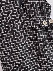 Herbst Slim Fit Schlankmachende klassische Weste mittlerer Länge