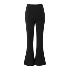 Pantalon évasé amincissant à jambe longue en V, pantalon bootcut, vêtements d'extérieur, pantalon décontracté